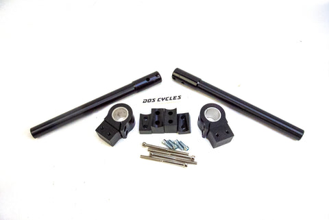 Universal Clip On Bars - Black